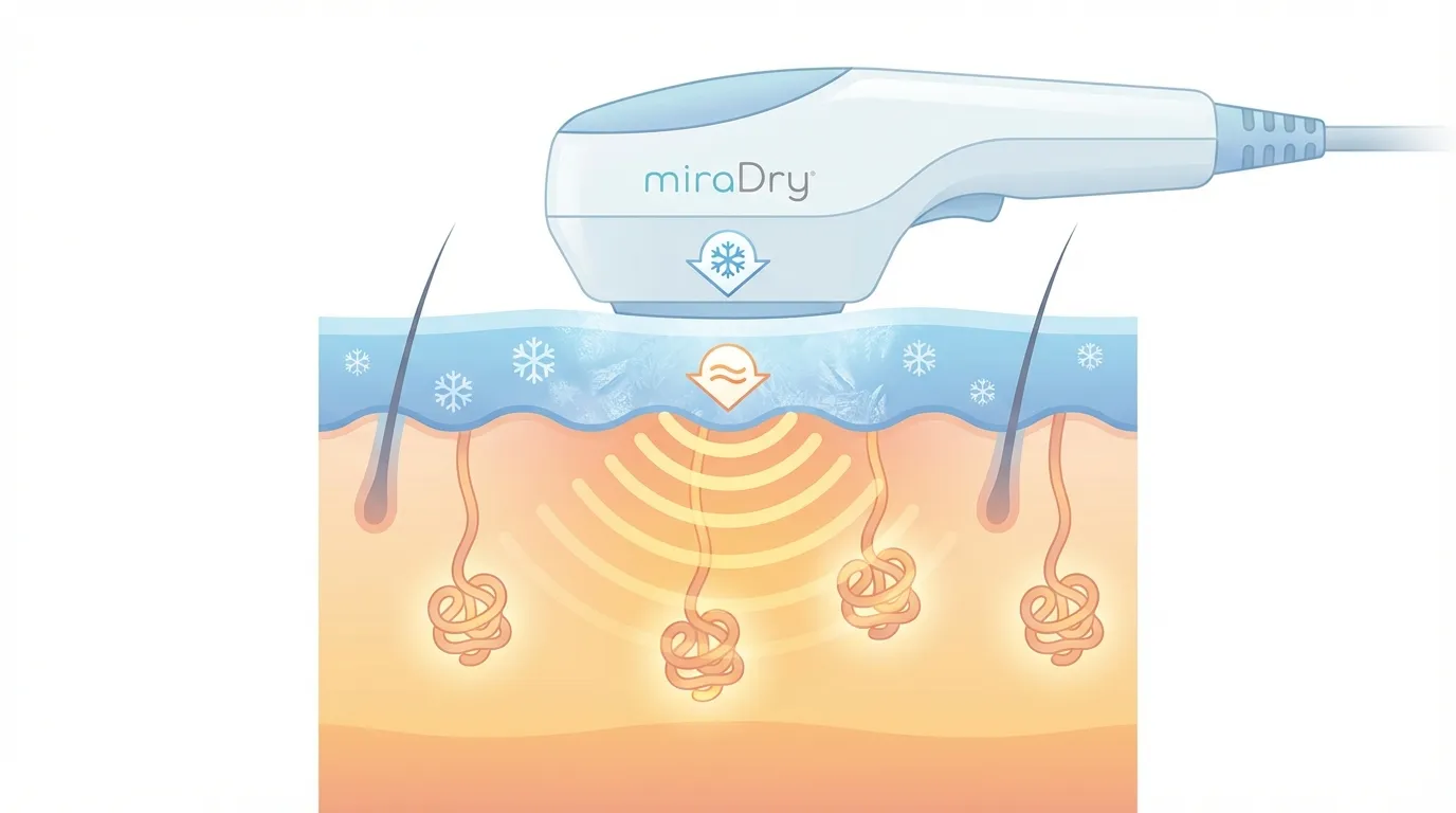 照射と同時に冷却