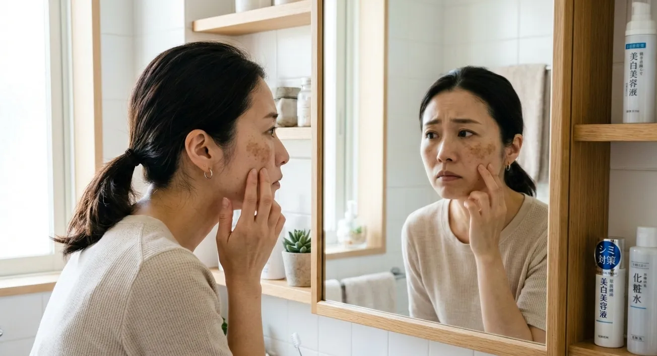 花弁状色素斑・老人性色素斑と他のしみの違い